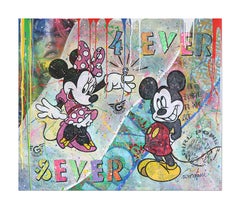 4 Ever & Ever Minnie, Painting, Acrylic on Canvas
