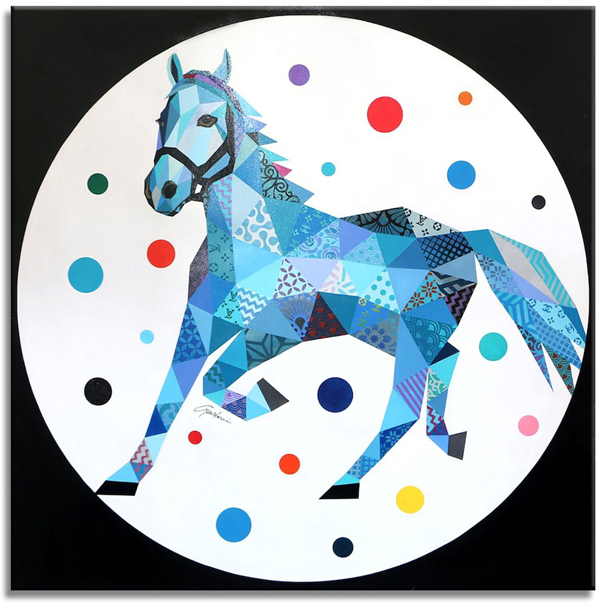 Caballo Almirante, Pintura, Acrílico sobre lienzo