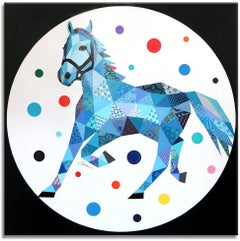 Admiral Horse, Painting, Acrylic on Canvas