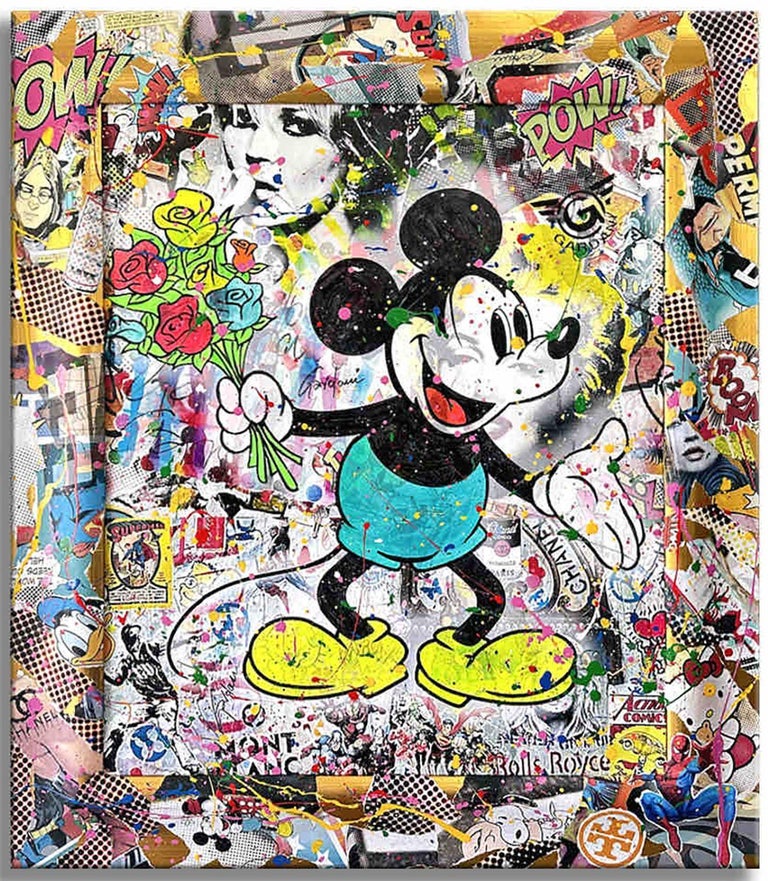 Louis Vuitton feat. Disney minnie with bg  Mickey mouse art, Mickey mouse  wall art, Mickey mouse wallpaper iphone