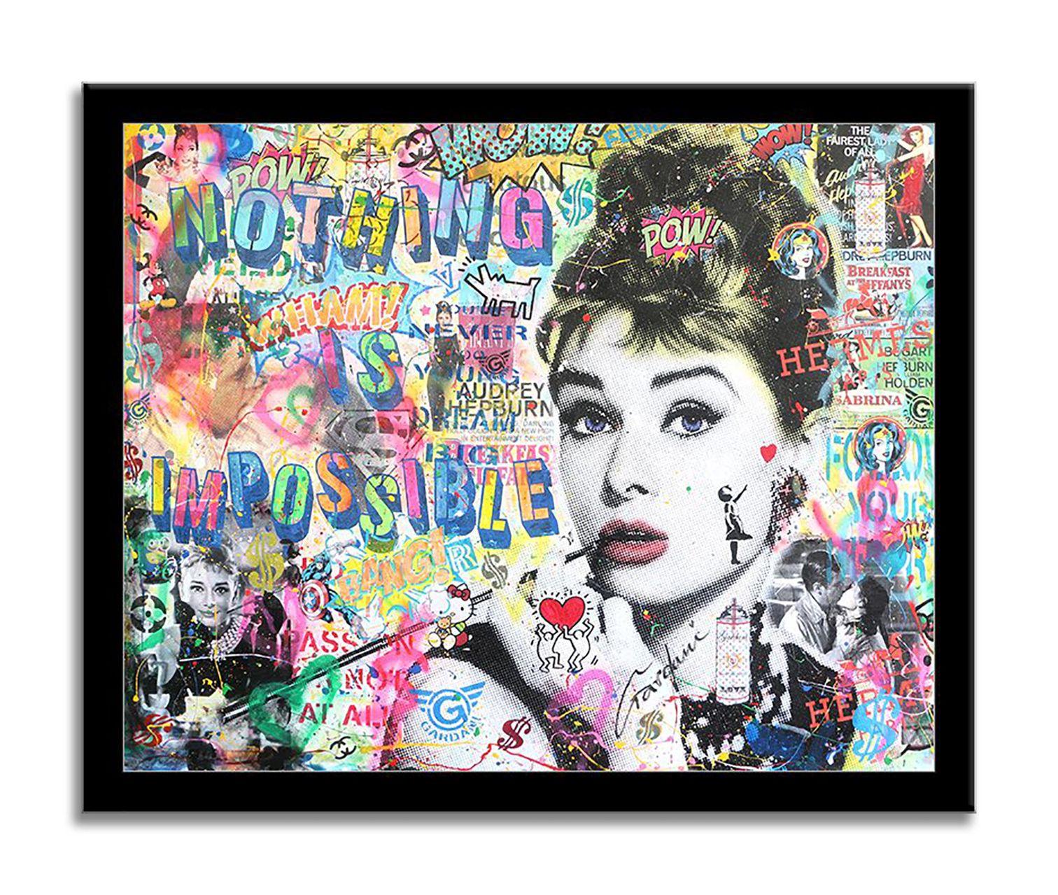 Audrey Always, Painting, Acrylic on Canvas For Sale 1