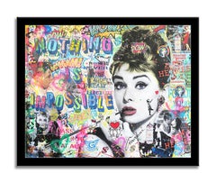 Audrey Always, Painting, Acrylic on Canvas
