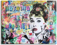 Audrey Always, Painting, Acrylic on Canvas