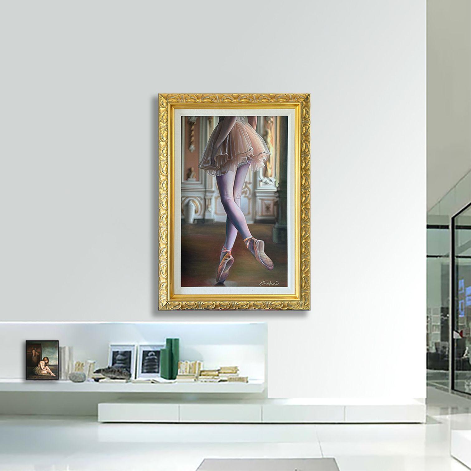 Ballett des Unsichtbaren, Gemälde, Öl auf Leinwand im Angebot 1