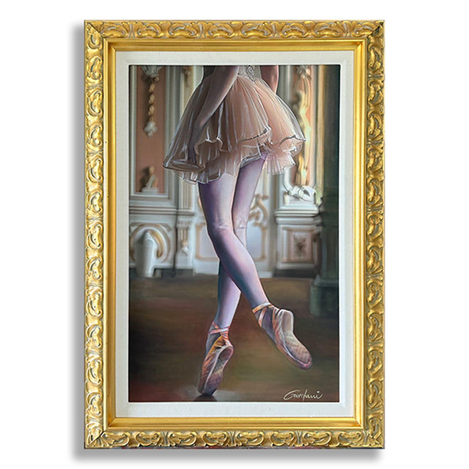 Ballett des Unsichtbaren, Gemälde, Öl auf Leinwand im Angebot 2