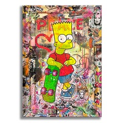 Bart Peace â€“ Original Painting on canvas, Painting, Acrylic on Canvas