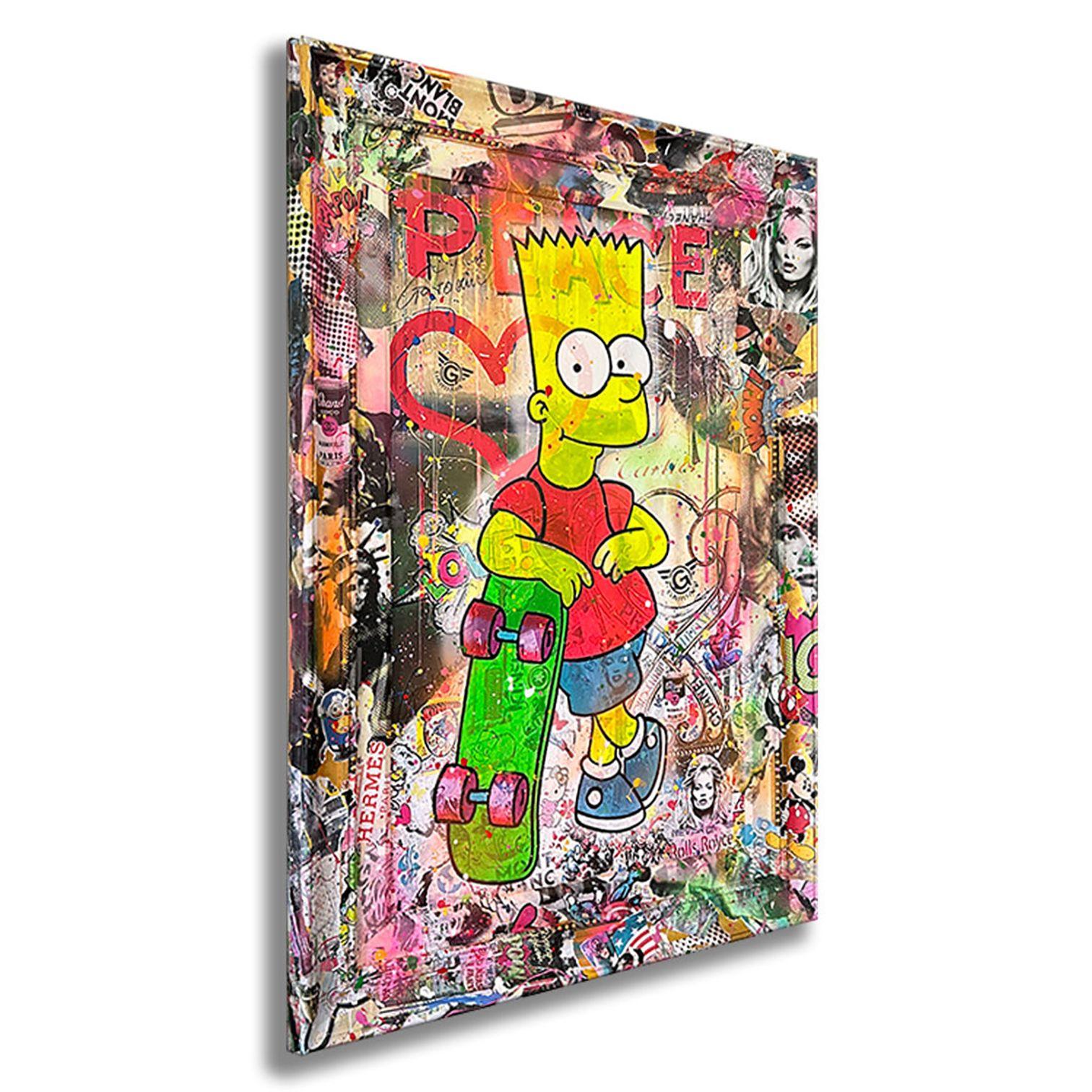 Bart Peace â€“ Original Painting on canvas, Painting, Acrylic on Canvas For Sale 3