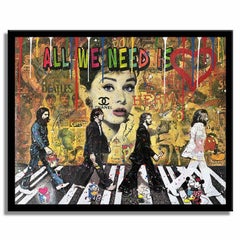 Beatles Best Friends, Painting, Acrylic on Canvas