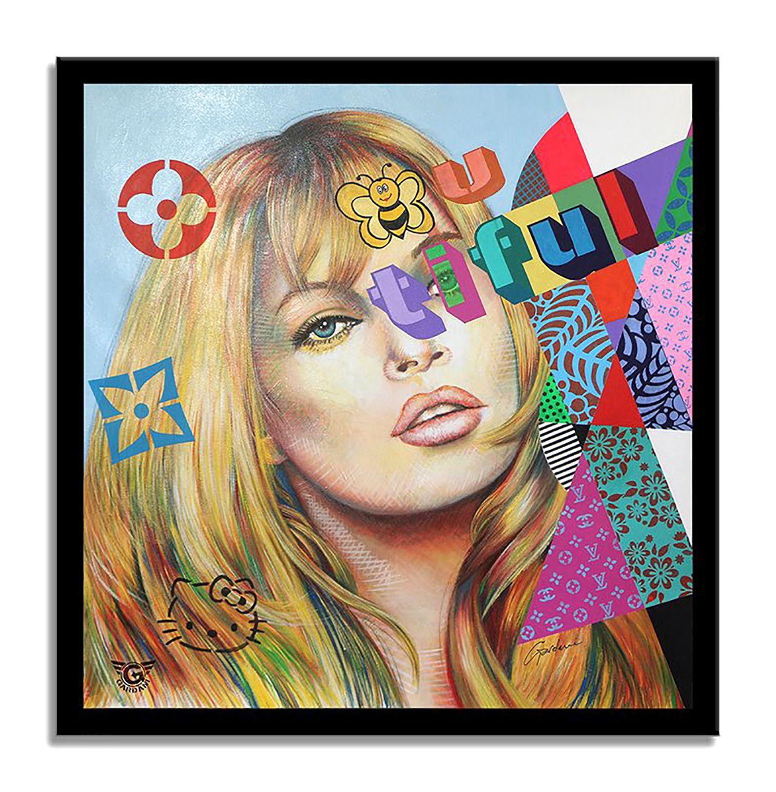 Beautiful Kate â€“ Original Painting on canvas, Painting, Acrylic on Canvas For Sale 1