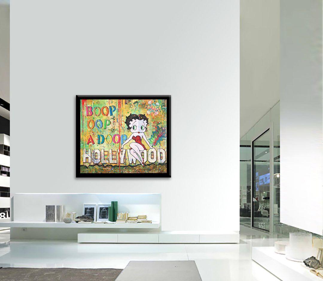 Original-Gemälde auf Leinwand.    Einzigartiges Pop-Art-Originalgemälde auf Leinwand von Gardani für Sie verfügbar. Handsigniert vom Künstler auf der Vorder- und Rückseite, mit offiziellem Gardani-Echtheitszertifikat mit einer einzigartigen