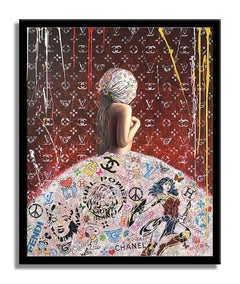 Butterfly Melody – Original Painting on canvas, Painting, Acrylic on Canvas