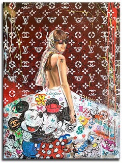 Cartier First Love, Painting, Oil on Canvas
