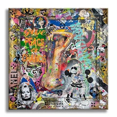 Chance â€“ Original Painting on canvas, Painting, Oil on Canvas