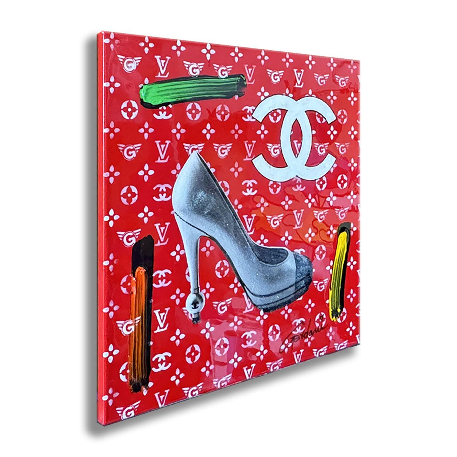 Chanel Allure, Painting, Acrylic on Canvas For Sale 2
