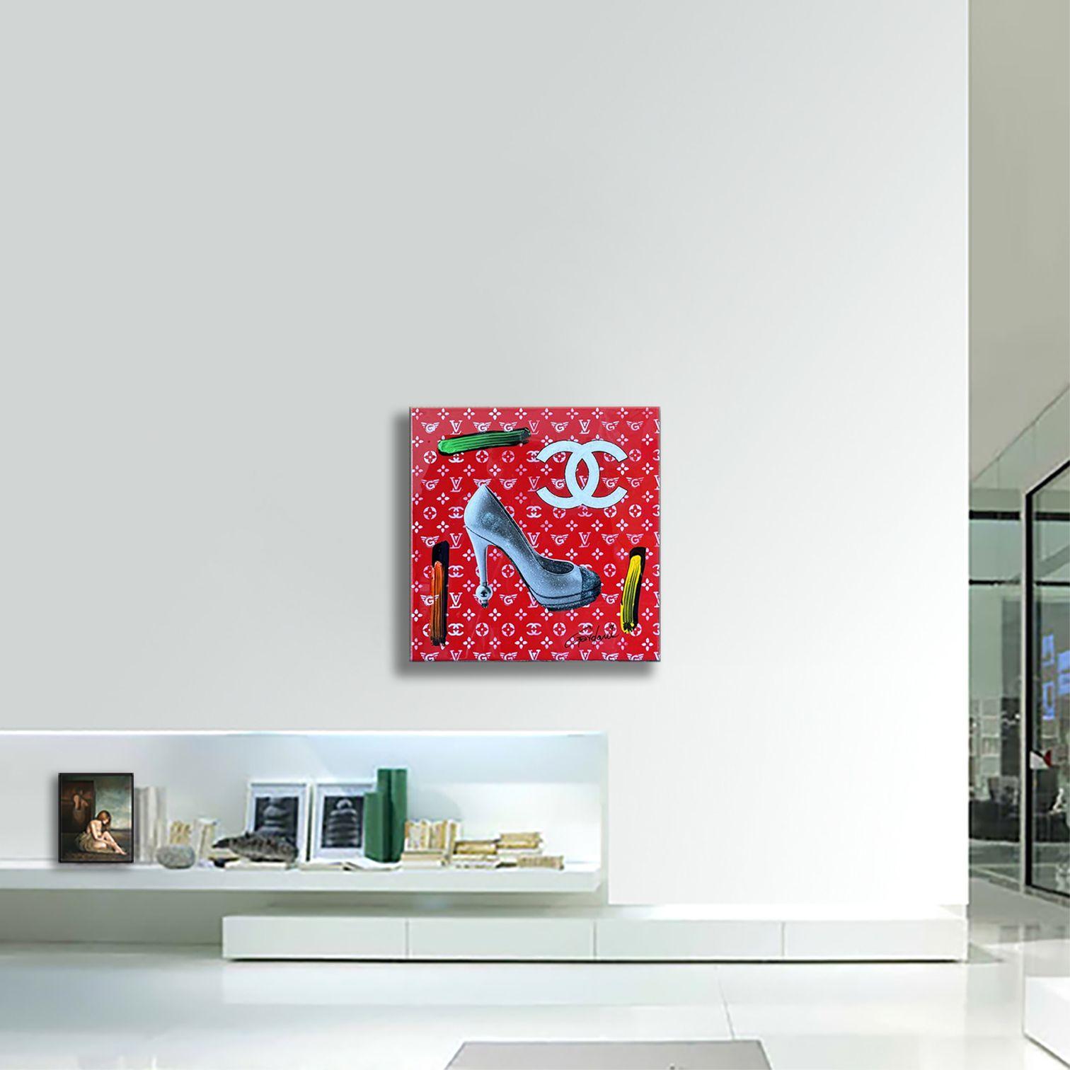 Chanel Allure, Painting, Acrylic on Canvas For Sale 3