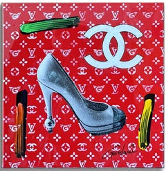 Chanel Allure, Painting, Acrylic on Canvas