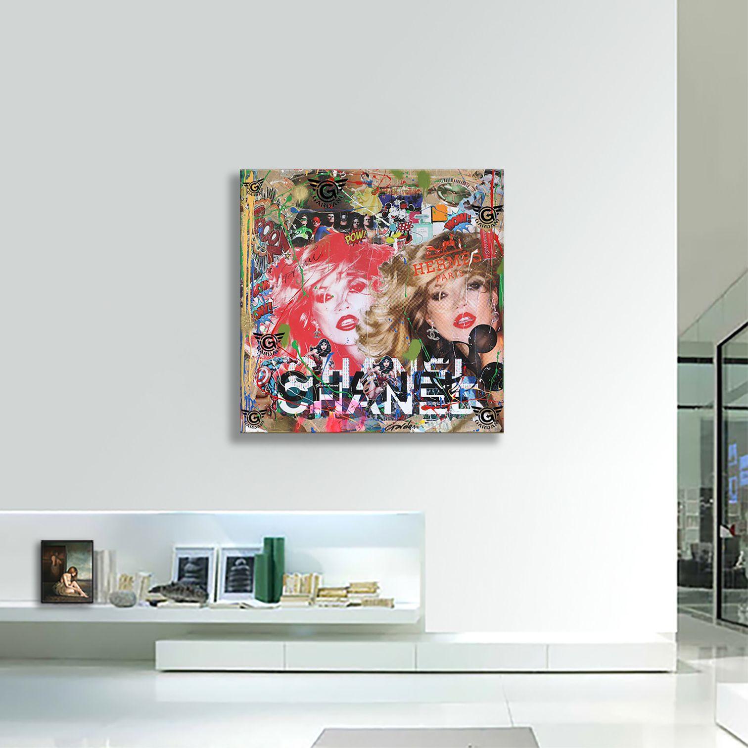 Original-Gemälde auf Leinwand.    Einzigartiges Pop-Art-Originalgemälde auf Leinwand von Gardani für Sie verfügbar. Handsigniert vom Künstler auf der Vorder- und Rückseite, mit offiziellem Gardani-Echtheitszertifikat mit einer einzigartigen