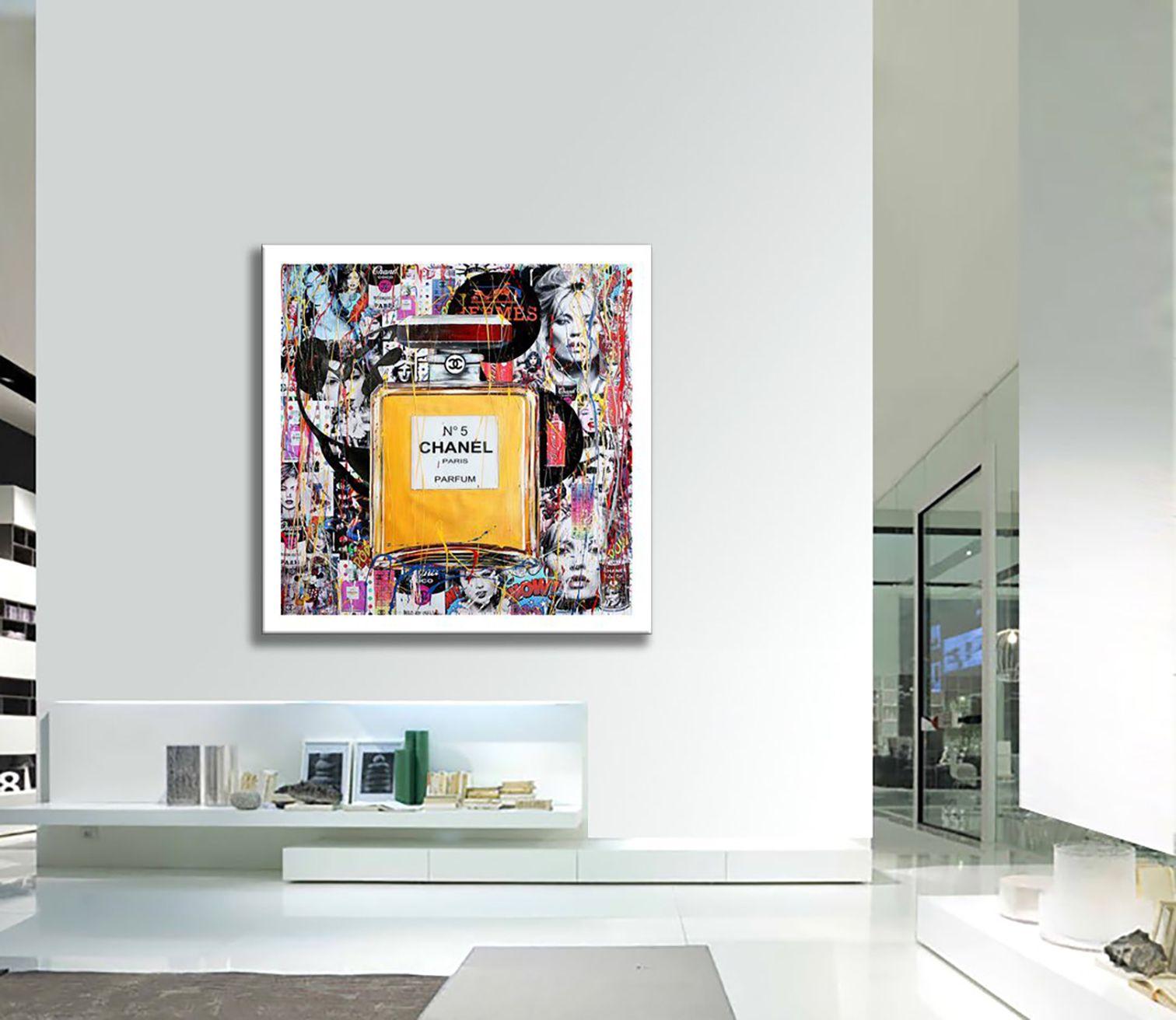 Pittura originale su tela.    Dipinto originale Pop Art su tela di Gardani, unico nel suo genere, disponibile per te. Firmato a mano dall'artista davanti e dietro, viene fornito con il Certificato di Autenticità ufficiale Gardani con una sequenza