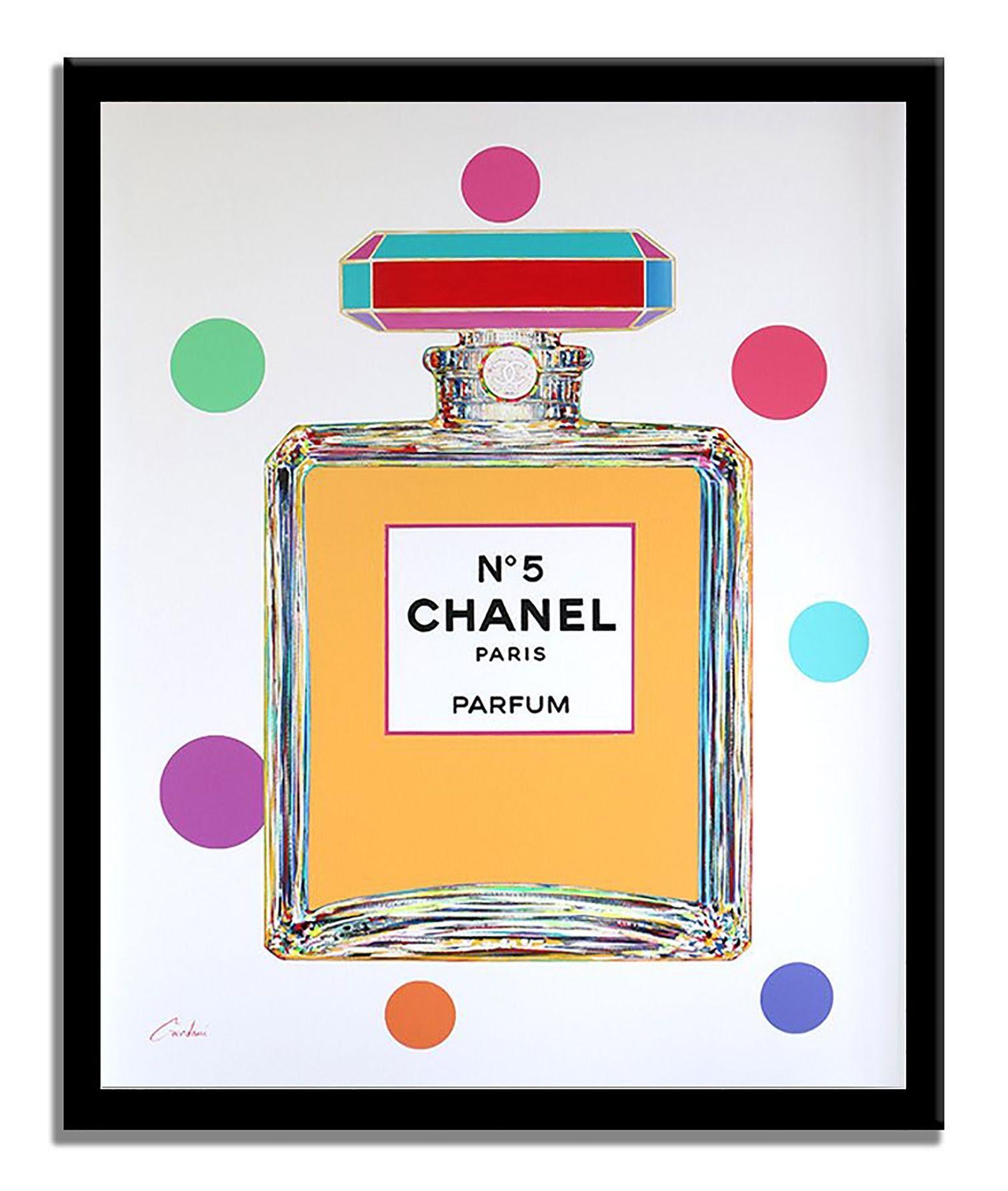 Chanel Schneeweiß, Gemälde, Acryl auf Leinwand (Pop-Art), Painting, von Gardani Art