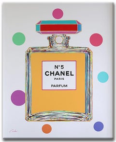 Chanel Snow White, Painting, Acrylic on Canvas
