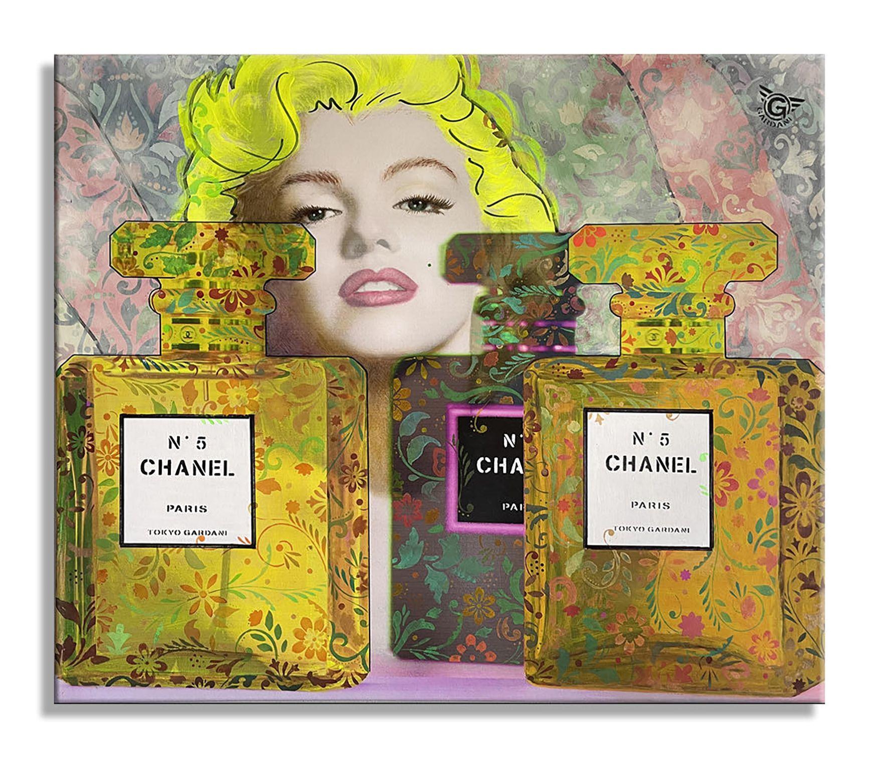 Chanel Tokyo Marilyn, peinture, acrylique sur toile