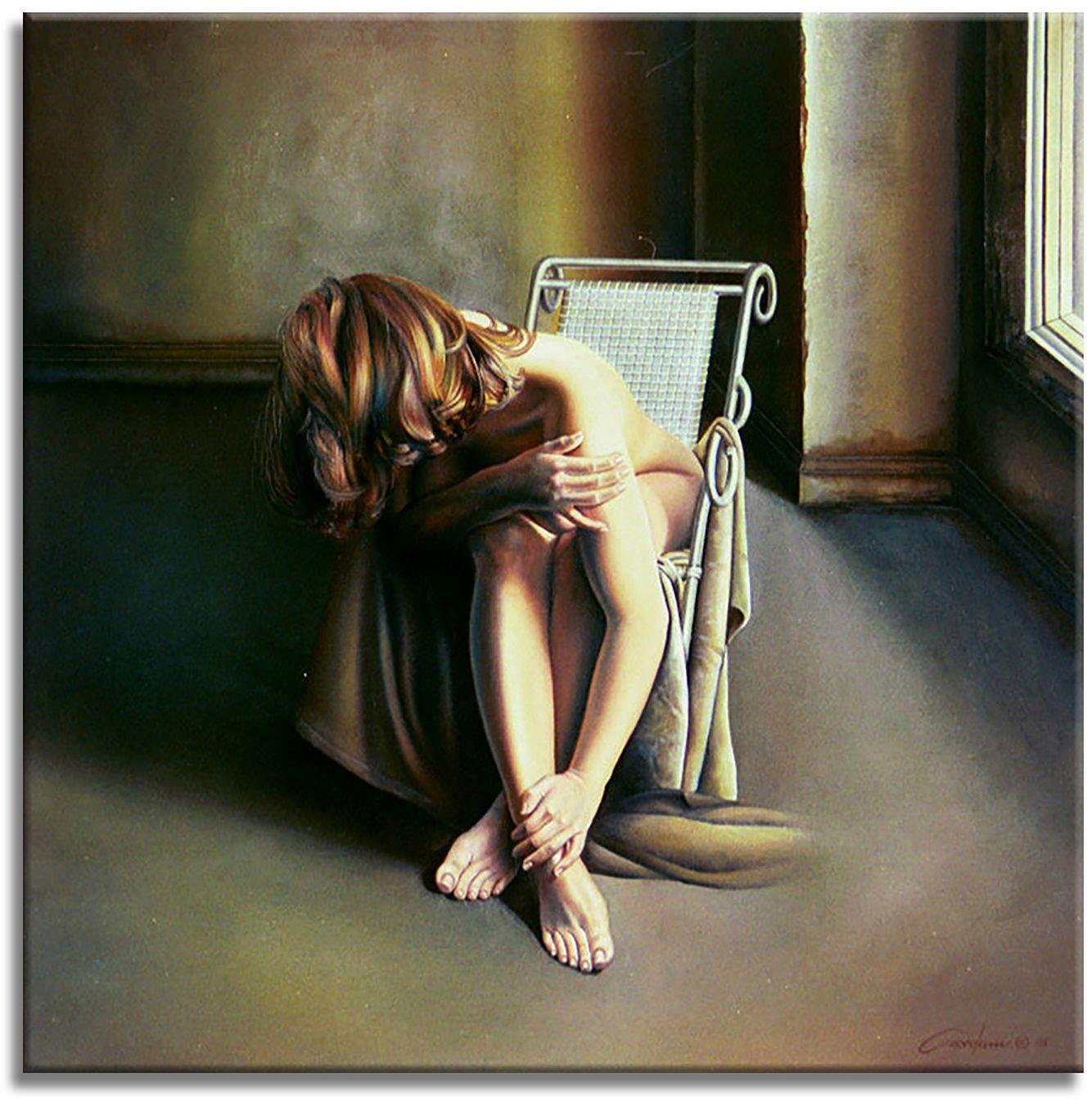 Charming Love, Painting, Oil on Canvas