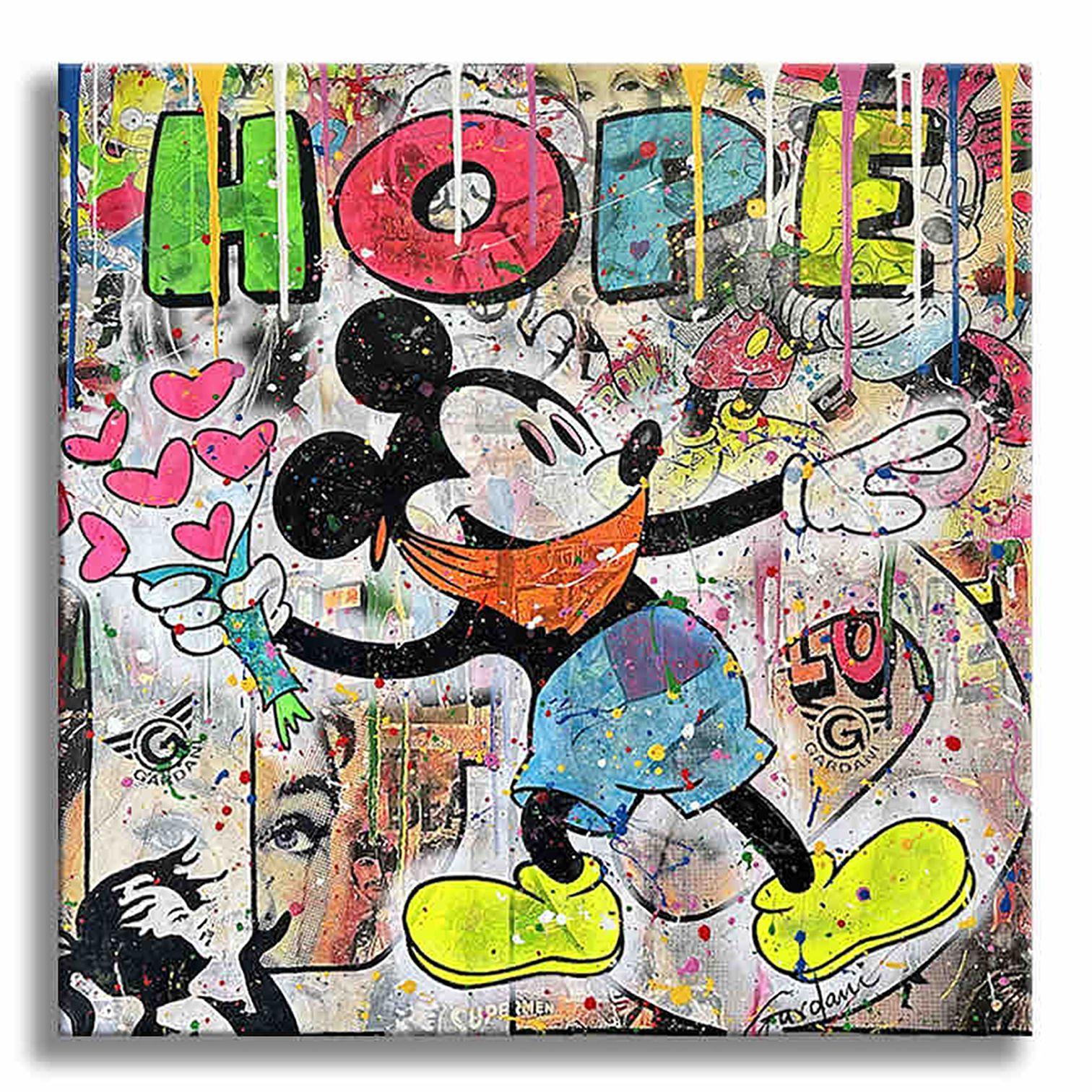 Choose Hope â€“ Original Painting on Canvas, Painting, Acrylic on Canvas For Sale 1
