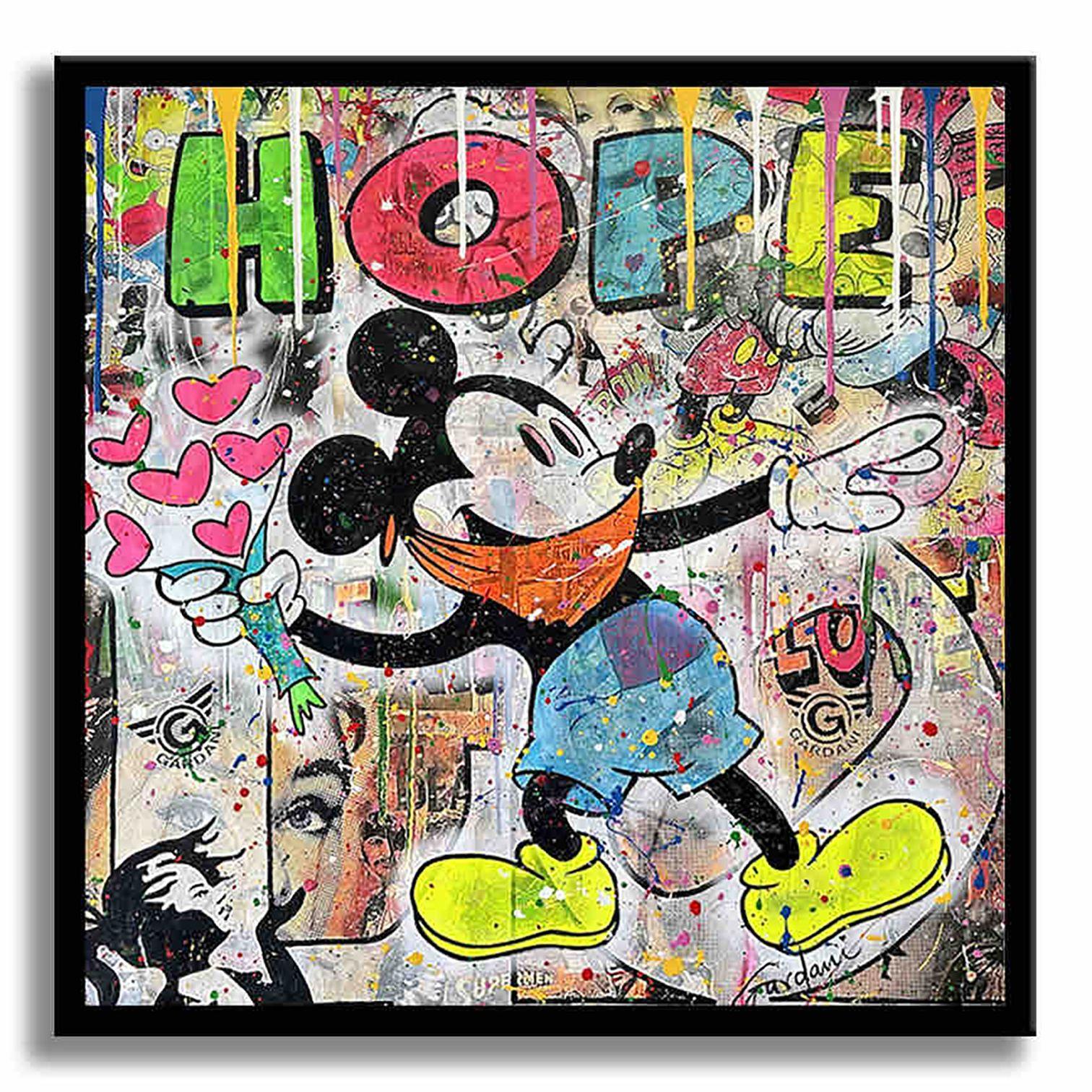 Choose Hope â€“ Original Painting on Canvas, Painting, Acrylic on Canvas For Sale 3