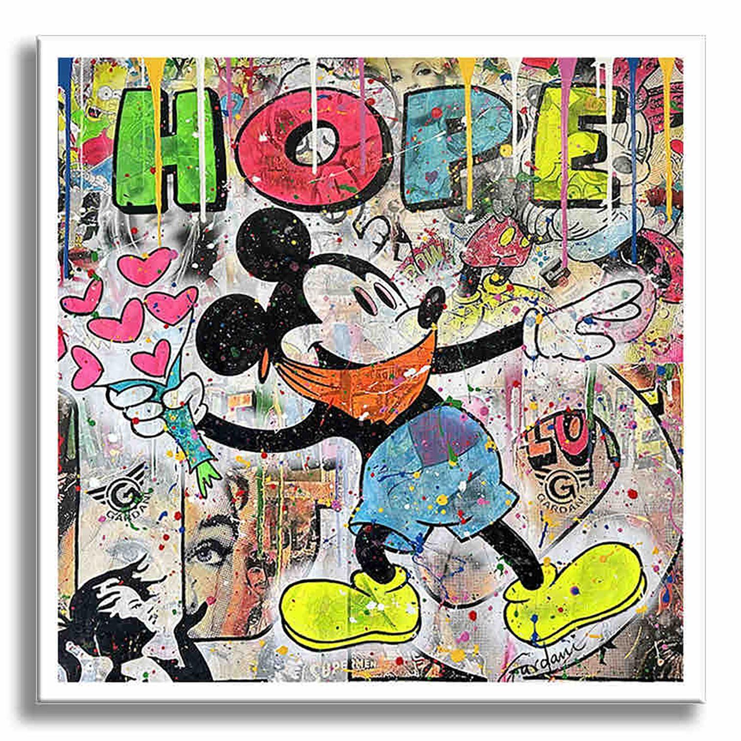 Choose Hope â€“ Original Painting on Canvas, Painting, Acrylic on Canvas For Sale 4