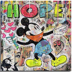 Choose Hope â€“ Original Painting on Canvas, Painting, Acrylic on Canvas