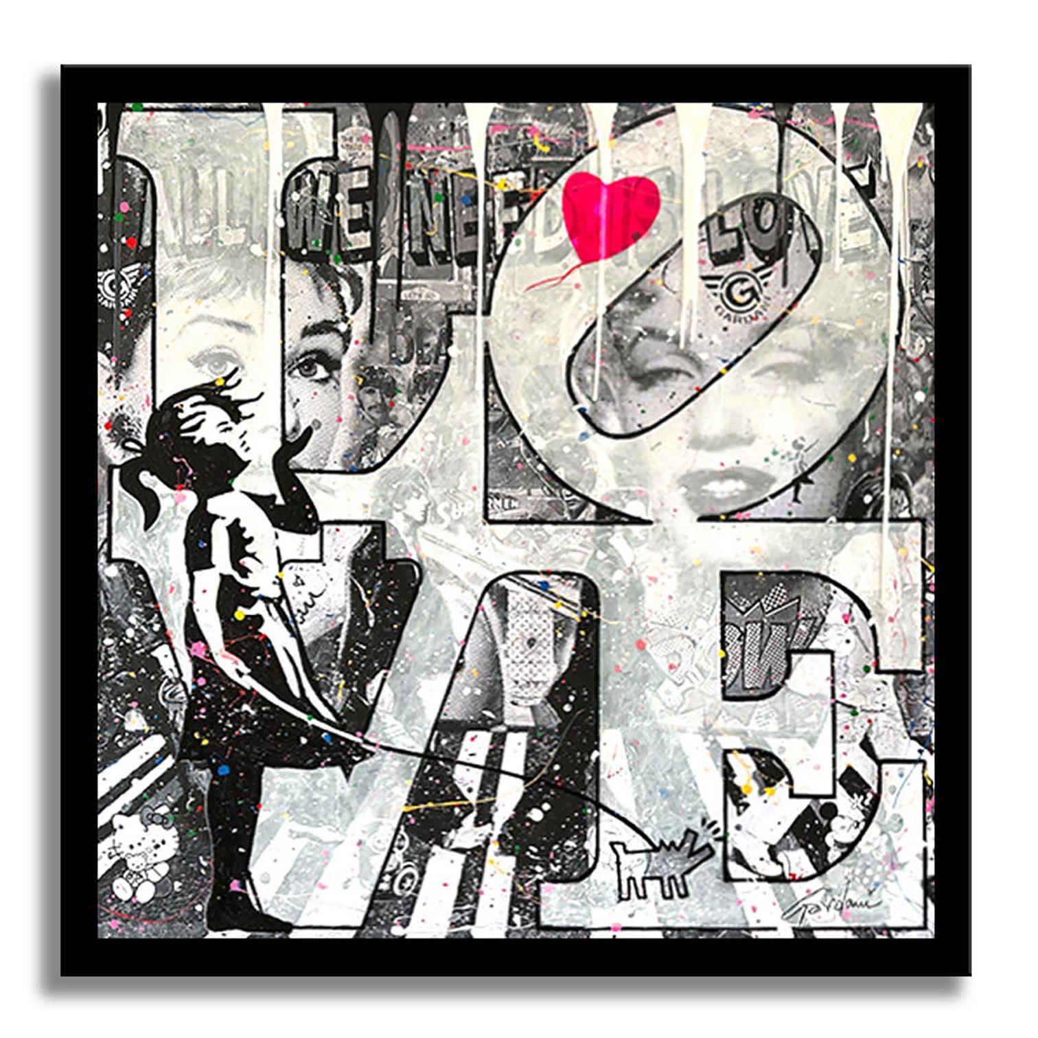 Color Love â€“ Original Painting on canvas, Painting, Acrylic on Canvas For Sale 3