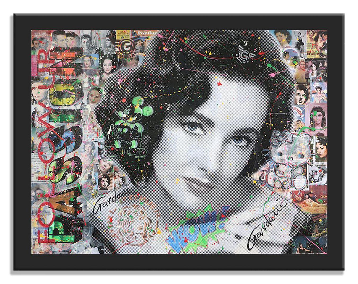 Elizabeth Taylor - Follow your Passion, Painting, Acrylic on Canvas For Sale 1