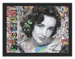 Elizabeth Taylor - Follow your Passion, Painting, Acrylic on Canvas