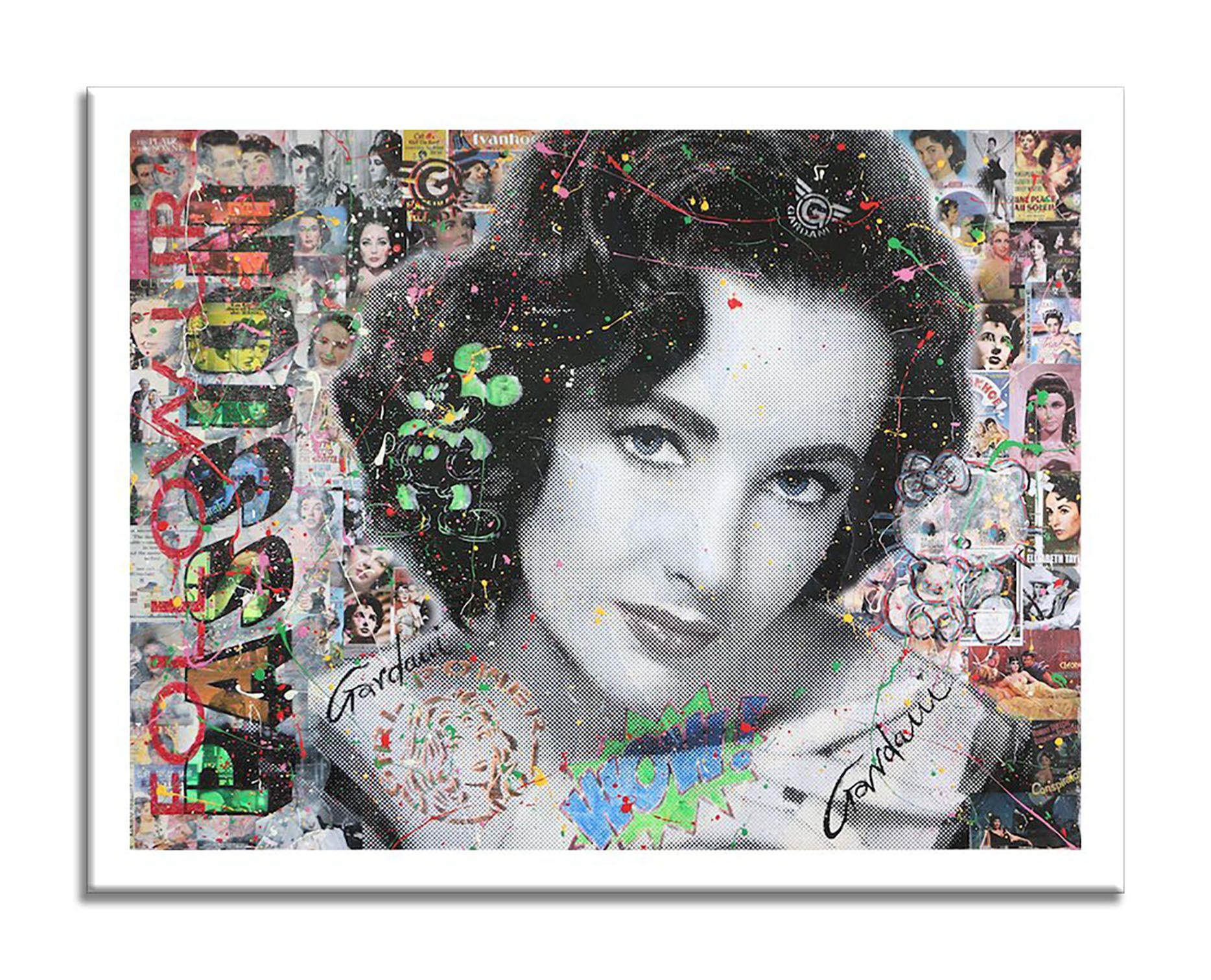 Elizabeth Taylor - Follow your Passion, Painting, Acrylic on Canvas For Sale 2