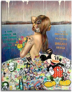 Fabulous, Painting, Acrylic on Canvas