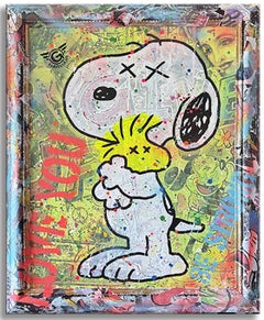 Forever Snoopy, Painting, Acrylic on Canvas
