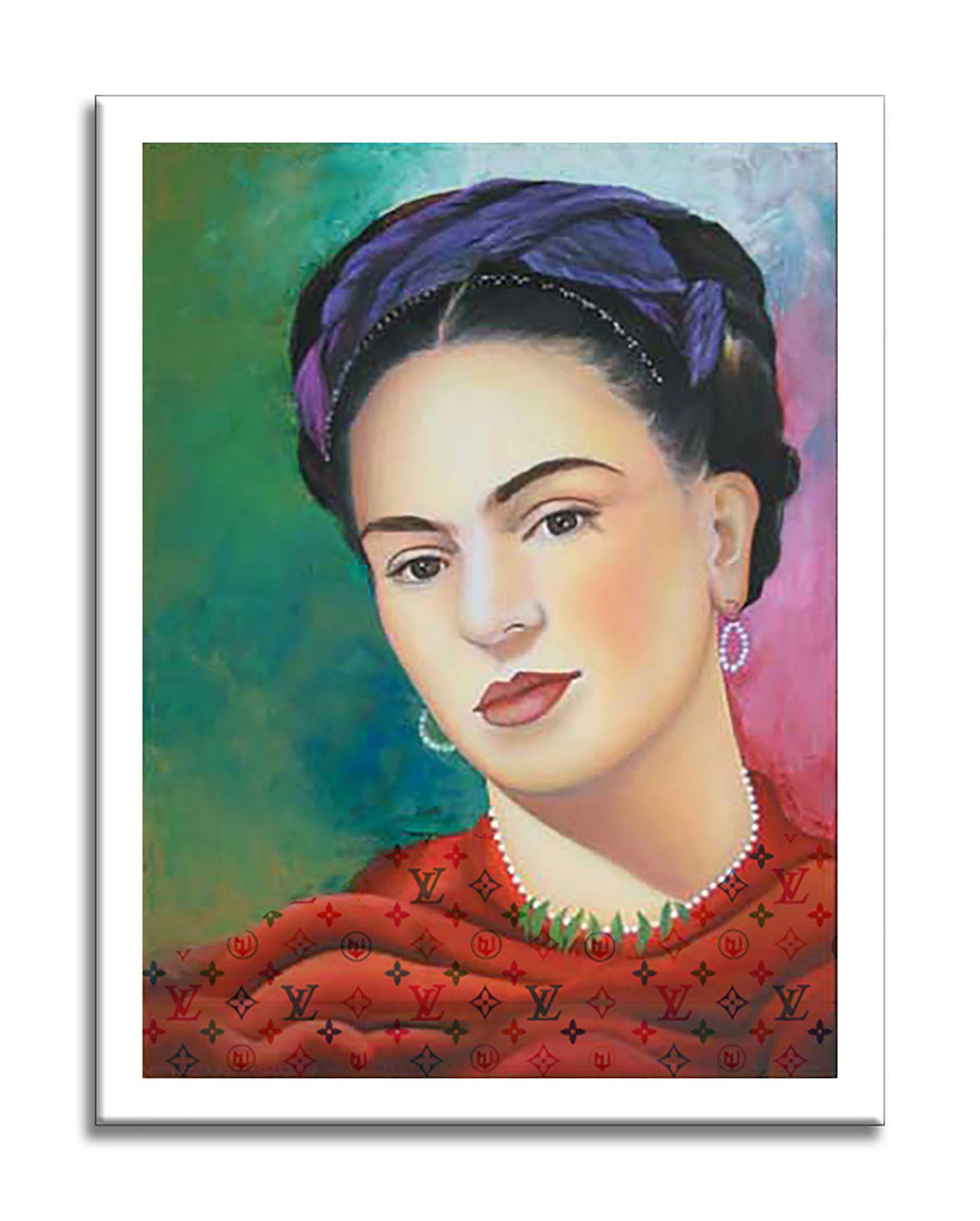 Frida Kahlo Leidenschaft, Gemälde, Öl auf Leinwand im Angebot 2