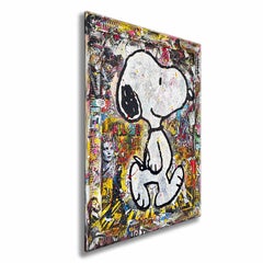 Garfield world â€“ Original Painting on canvas, Painting, Acrylic on Canvas