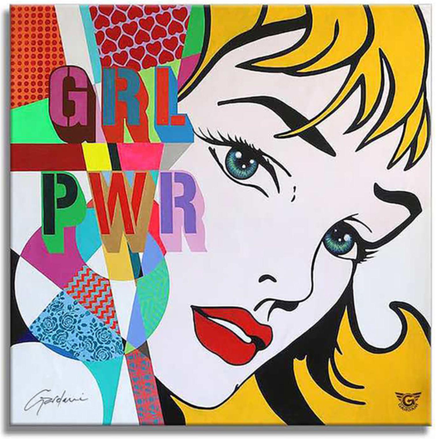 Girl Power, Painting, Acrylic on Canvas