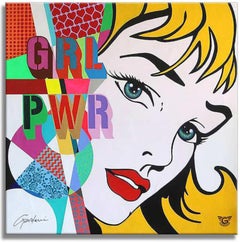 Girl Power, Painting, Acrylic on Canvas