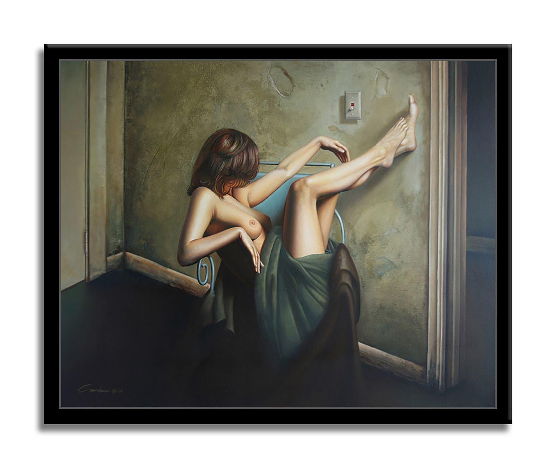 Grattitude - Original Painting on Canvas, Painting, Oil on Canvas For Sale 1