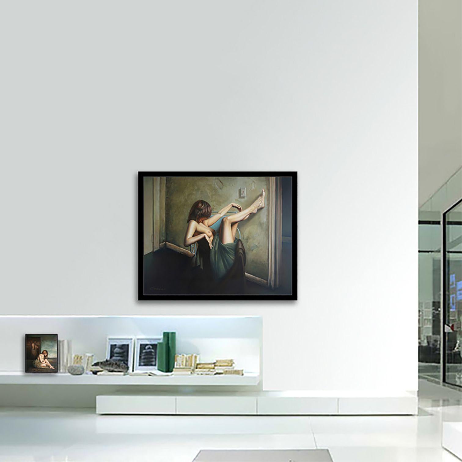Grattitude - Original Painting on Canvas, Painting, Oil on Canvas For Sale 2