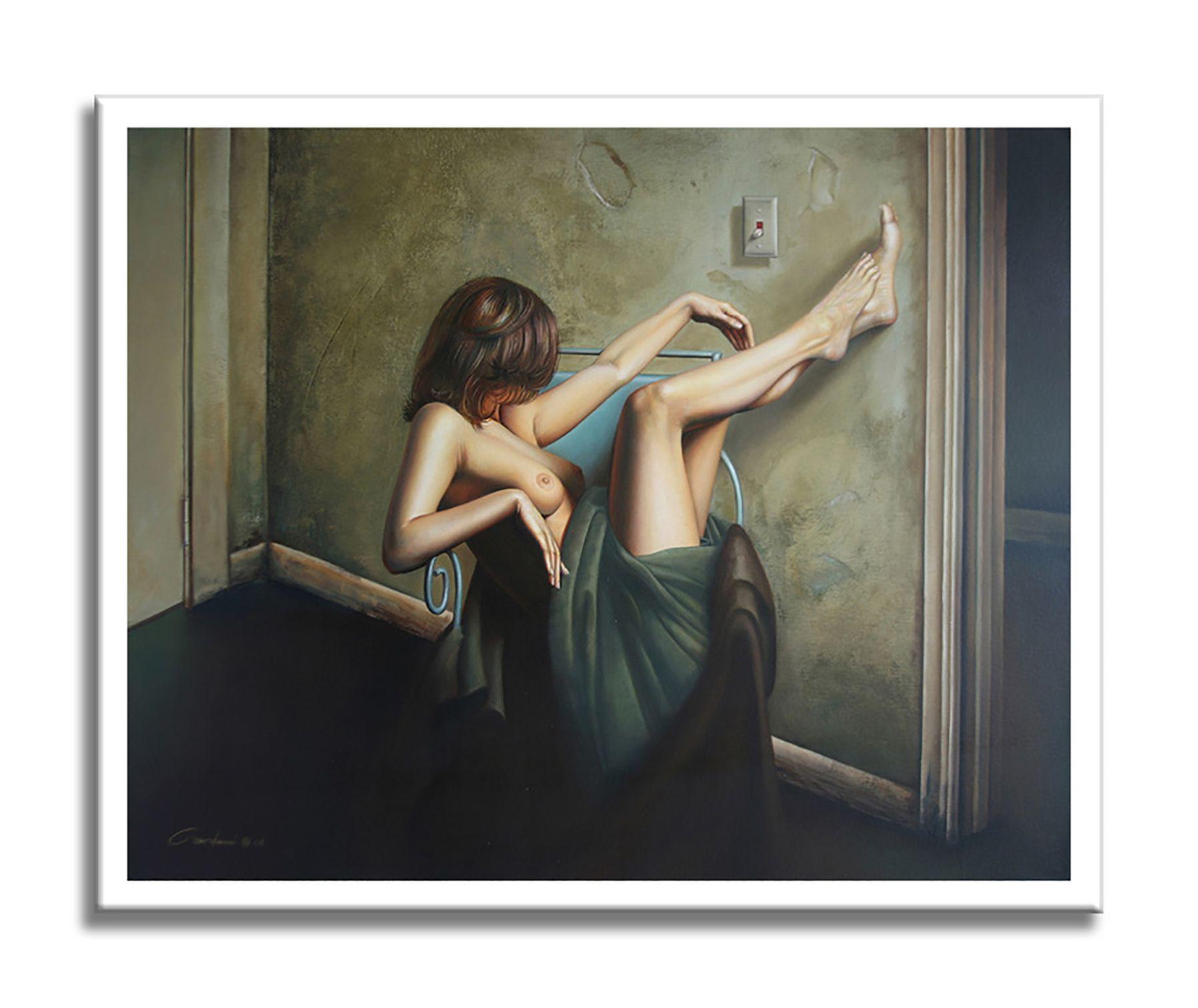 Grattitude - Original Painting on Canvas, Painting, Oil on Canvas For Sale 3