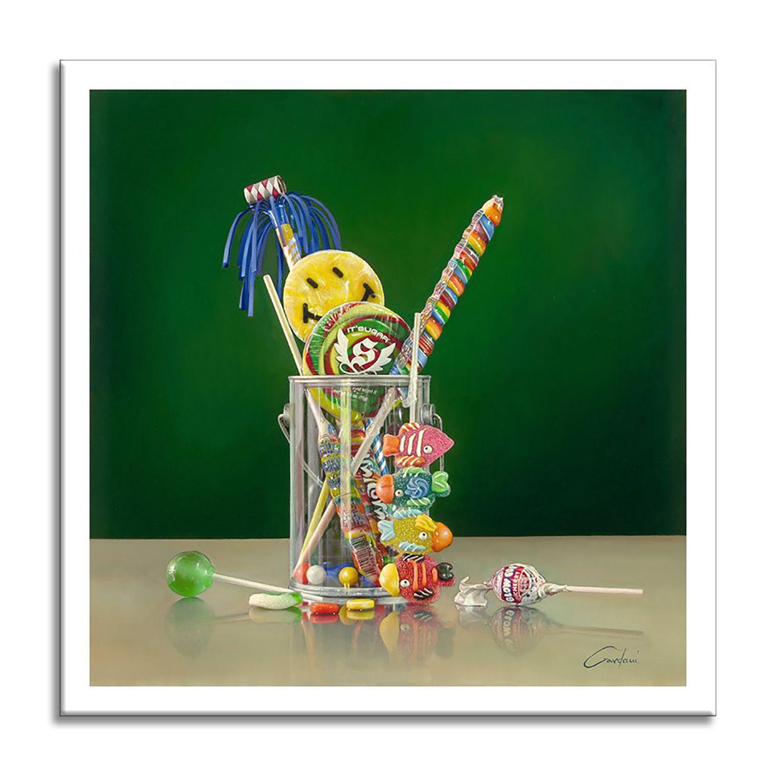 Happy Time, Painting, Oil on Canvas For Sale 2