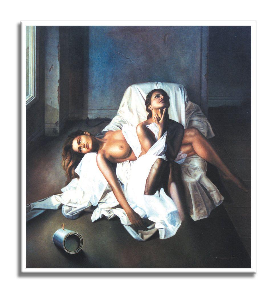 Here or there, Painting, Oil on Canvas For Sale 3