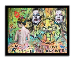 Hermes is the Answer â€“ Original Painting on canvas, Painting, Acrylic on Canva