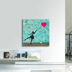 Hold my Heart â€“ Original Painting on canvas, Painting, Acrylic on Canvas