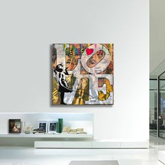 I'll never forget you, Painting, Acrylic on Canvas