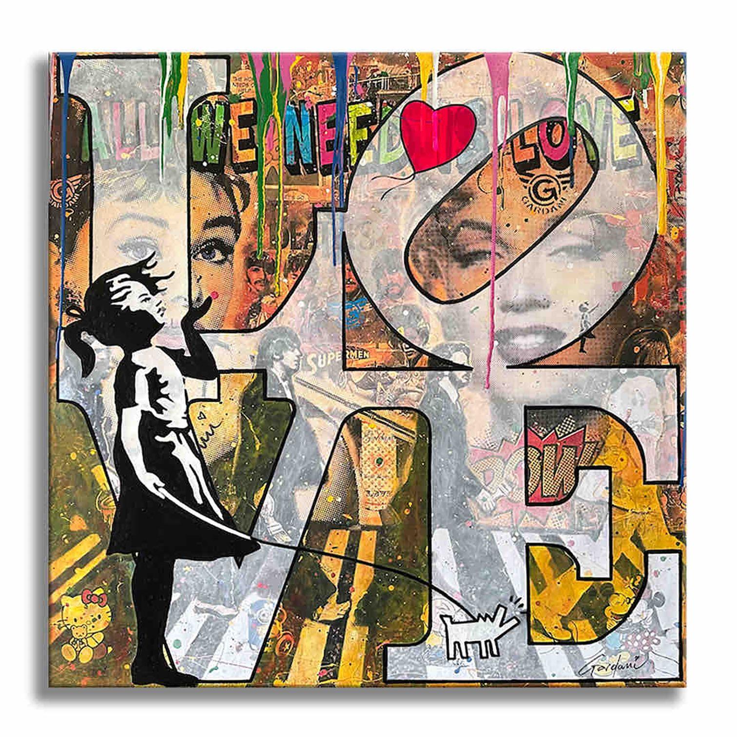 I'll never forget you, Painting, Acrylic on Canvas