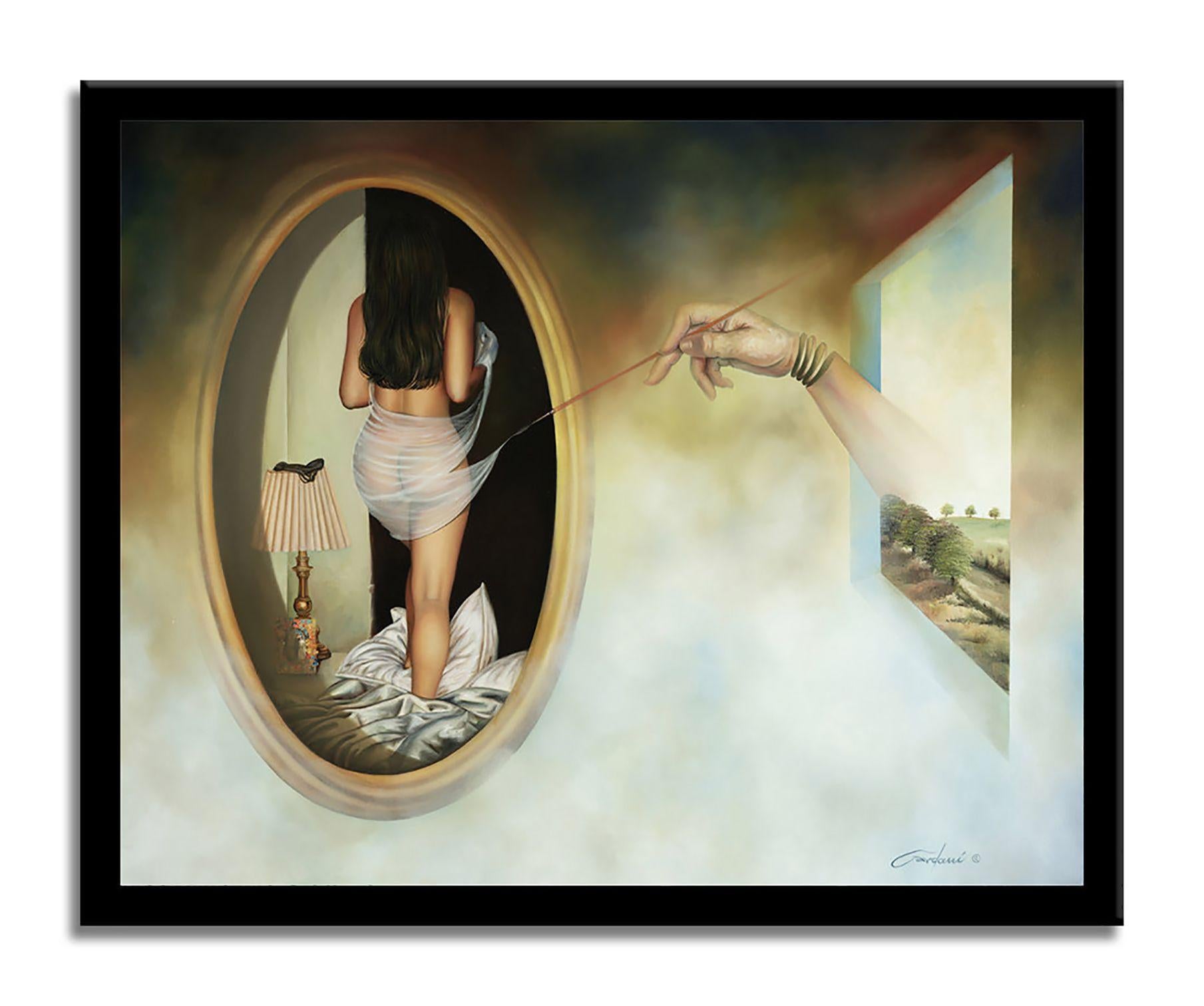 Invisible dream, Painting, Oil on Canvas For Sale 1